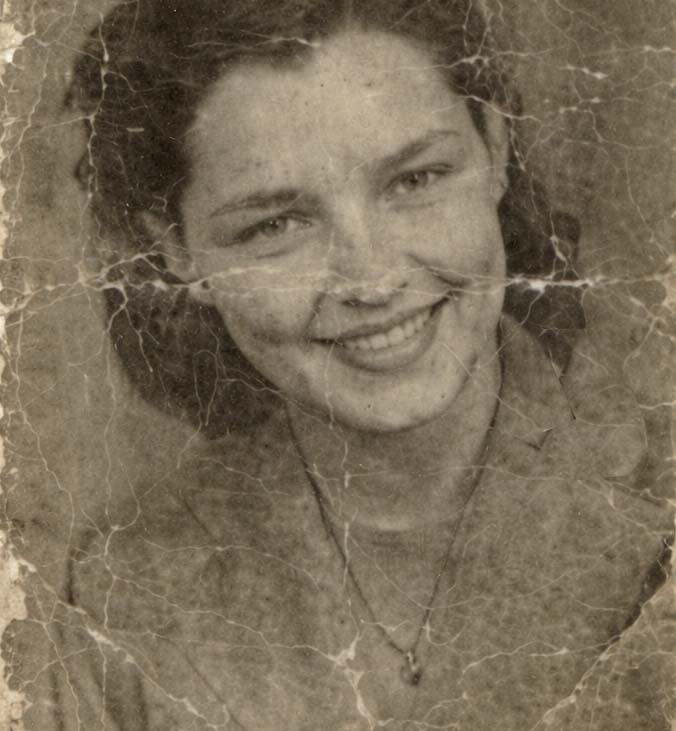 Foto antigua restaurada before